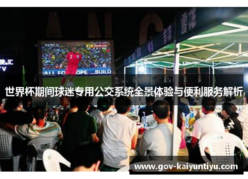 世界杯期间球迷专用公交系统全景体验与便利服务解析