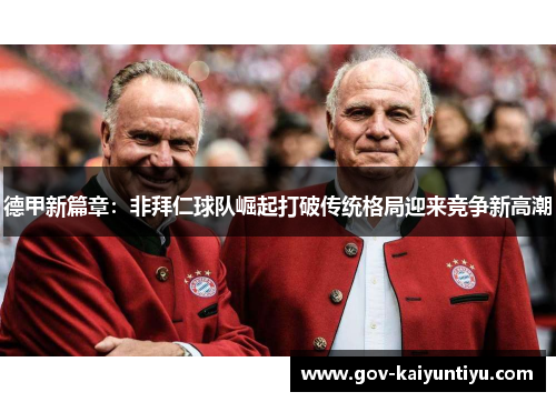 德甲新篇章：非拜仁球队崛起打破传统格局迎来竞争新高潮