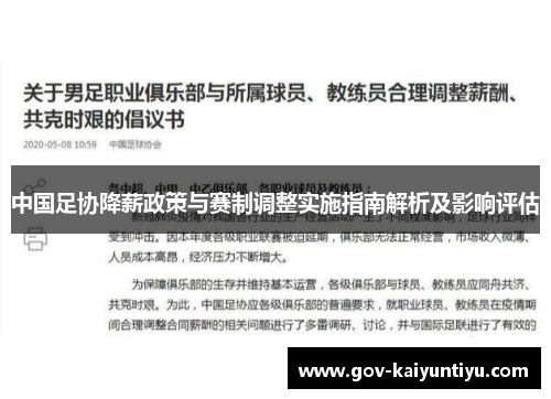 中国足协降薪政策与赛制调整实施指南解析及影响评估
